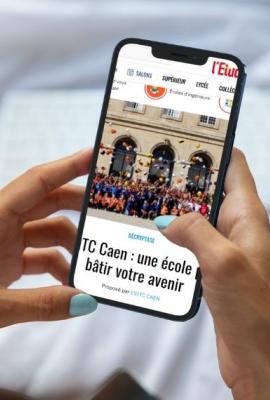ESITC Caen - Publi-reportage l'Etudiant - 2022