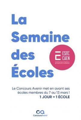ESITC Caen semaine des écoles Concours Avenir