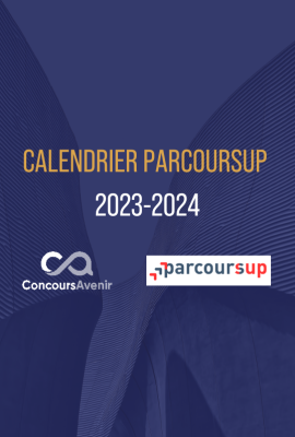 Calendrier ParcourSup 2023-2024