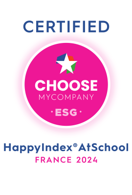 BUILDERS École d'ingénieurs label happy at school 2024