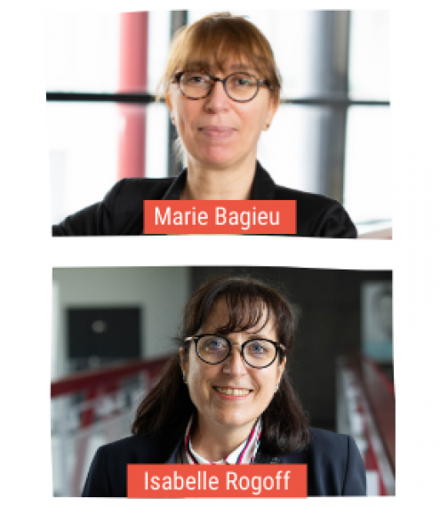 ESITC Caen - Marie Bagieu - Direction de l'innovation pédagogique - Isabelle Rogoff - Direction des études
